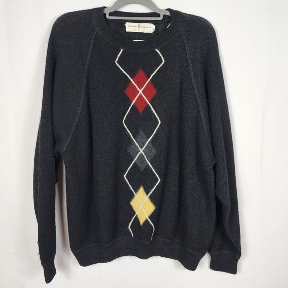 Fairway & Greene Other - Fairway & Greene 100% Peruvian Alpaca Argyle Sweater XL